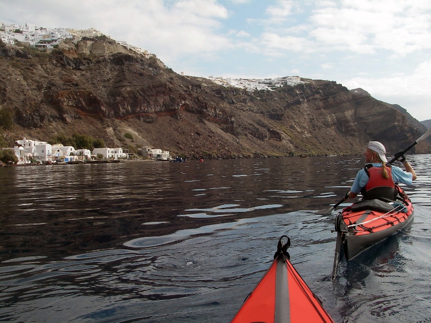 Santorini from the Caldera