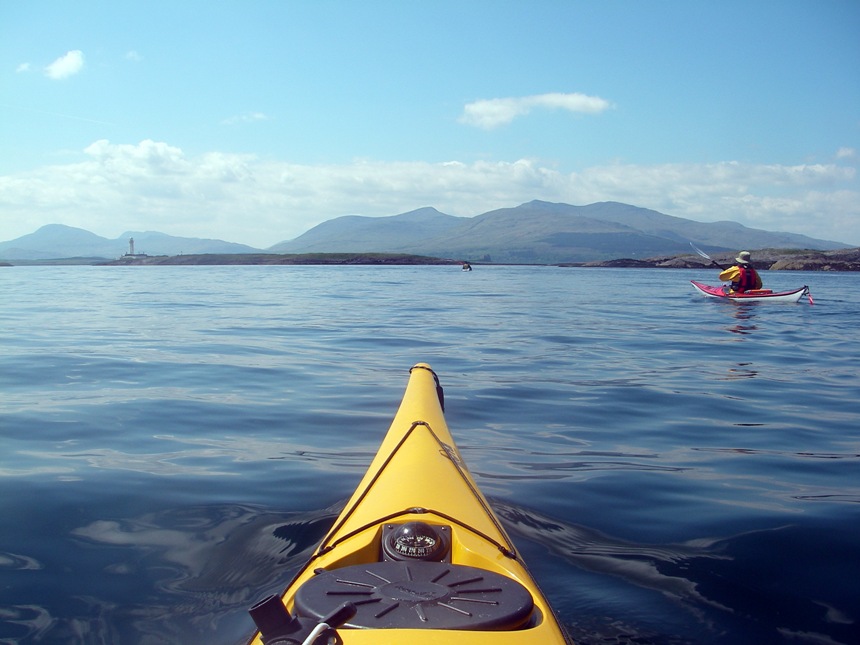 Rounding the southern tip of Lismore